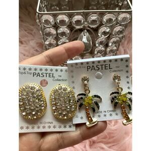 New fashion jewelry earrings set 2 pieces